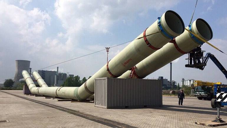 GRP, GRE and GRV fiber pipes